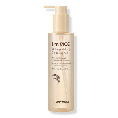 TONYMOLY I'm Rice Makeup Melting Cleansing Oil