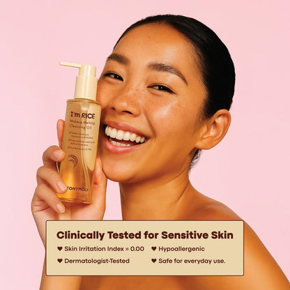 TONYMOLY I'm Rice Makeup Melting Cleansing Oil