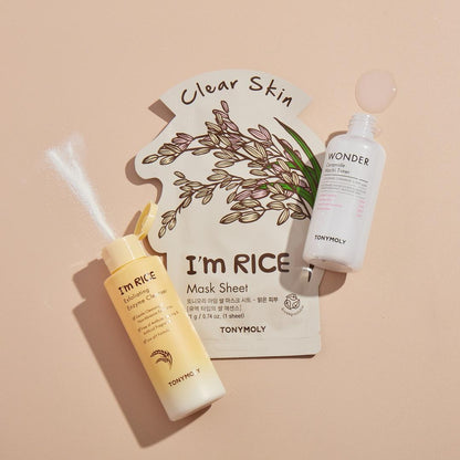 TONYMOLY Skin Clarifying Rice Wonder Travel Trio