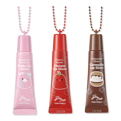 TONYMOLY Squishmallows Flavor-ite Friends Lip Gloss Trio