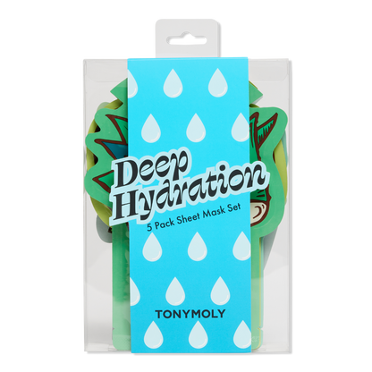 TONYMOLY Deep Hydration 5 Pack Sheet Mask Set