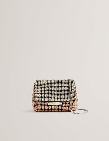 Ted Baker Gliters Crystal Embellished Mini Crossbody Bag Women's