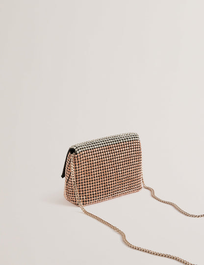 Ted Baker Gliters Crystal Embellished Mini Crossbody Bag Women's