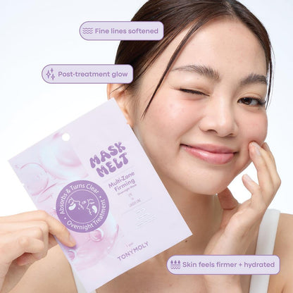 TONYMOLY Mask Melt Multi-Zone Eye + Laugh Line Mask