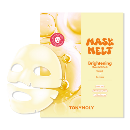 TONYMOLY Mask Melt Vitamin C + Rice Overnight Hydrogel Mask