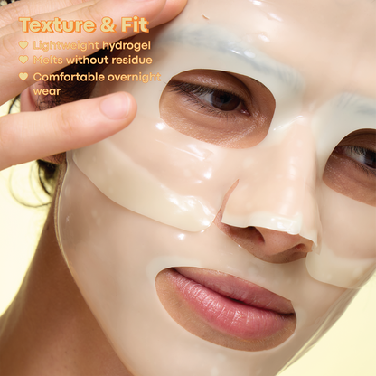 TONYMOLY Mask Melt Vitamin C + Rice Overnight Hydrogel Mask