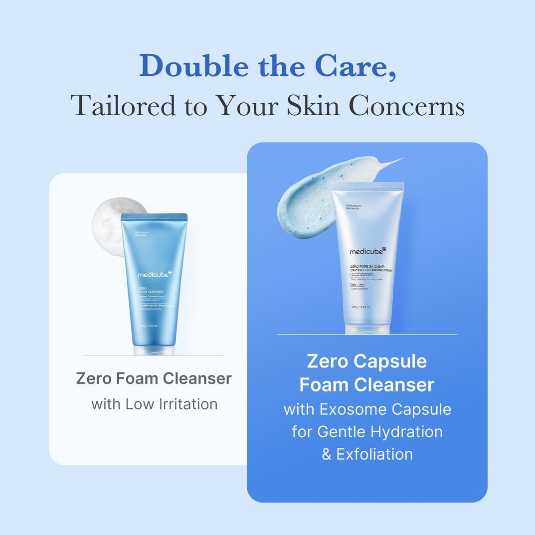 medicube Zero Pore SA Clear Capsule Facial Deep Cleanser