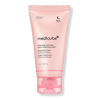 medicube PDRN Pink Caffeine Night Wrapping Mask