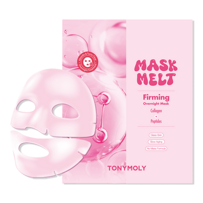 TONYMOLY Mask Melt Collagen + Peptide Overnight Hydrogel Mask