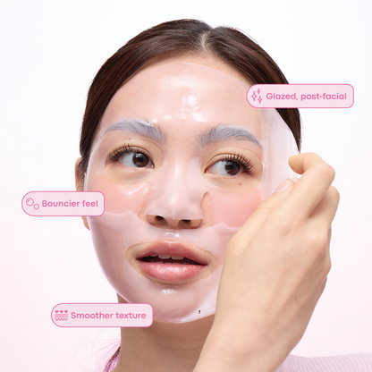 TONYMOLY Mask Melt Collagen + Peptide Overnight Hydrogel Mask