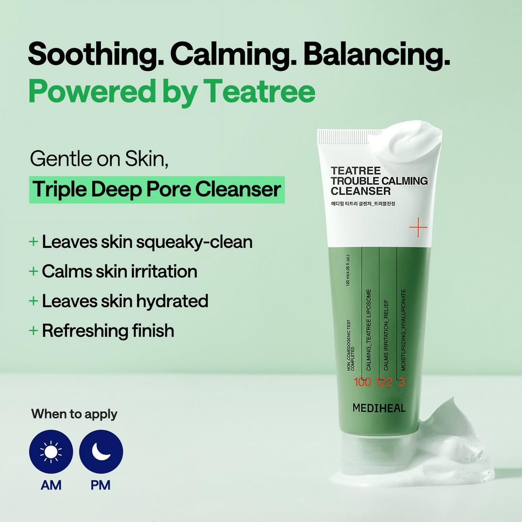 MEDIHEAL Teatree Trouble Calming Cleanser