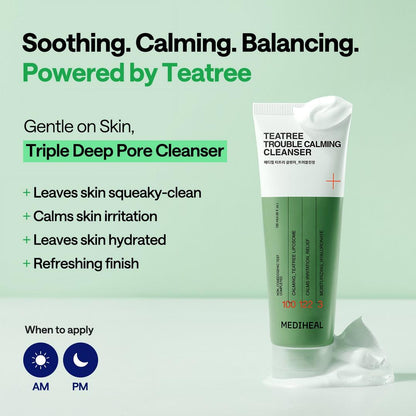 MEDIHEAL Teatree Trouble Calming Cleanser