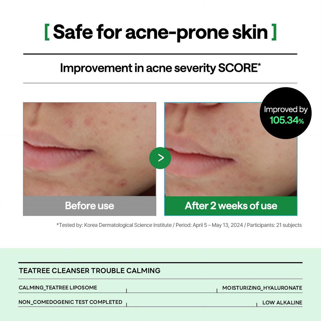 MEDIHEAL Teatree Trouble Calming Cleanser