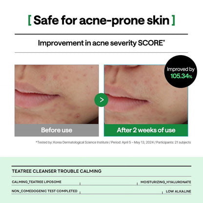 MEDIHEAL Teatree Trouble Calming Cleanser