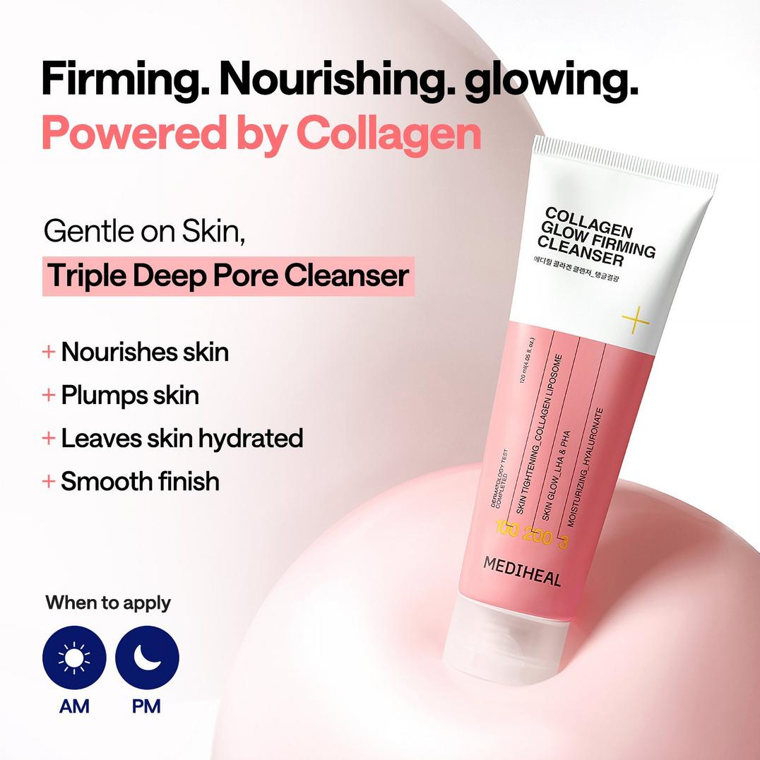 MEDIHEAL Collagen Glow Firming Cleanser