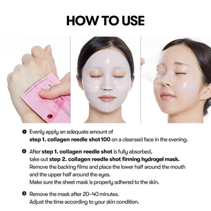 VT Cosmetics Collagen Reedle Shot 100 2-Step Hydrogel Mask