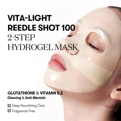 VT Cosmetics Vita-Light Reedle Shot 100 2-Step Hydrogel Mask