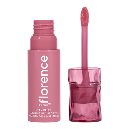 florence by mills Stay Plush Serum Infused Lip Oil Tint