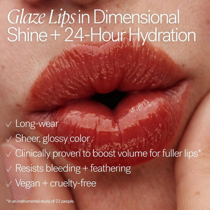 ILIA Overglaze Hydrating Lip Gloss for 24-Hour Moisture