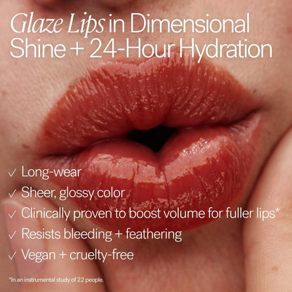 ILIA Overglaze Hydrating Lip Gloss for 24-Hour Moisture