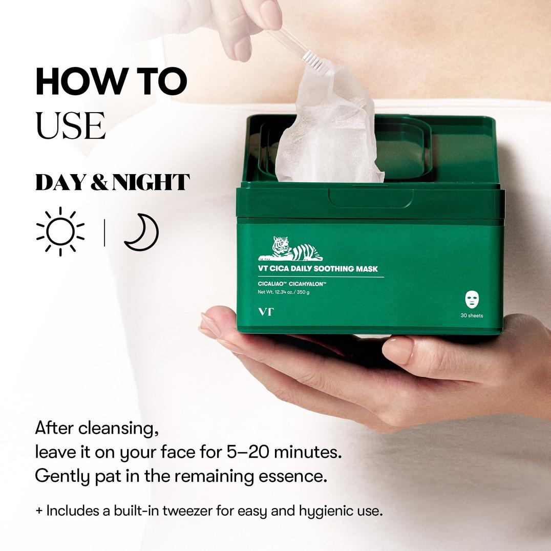 VT Cosmetics Cica Daily Soothing Mask Sheet
