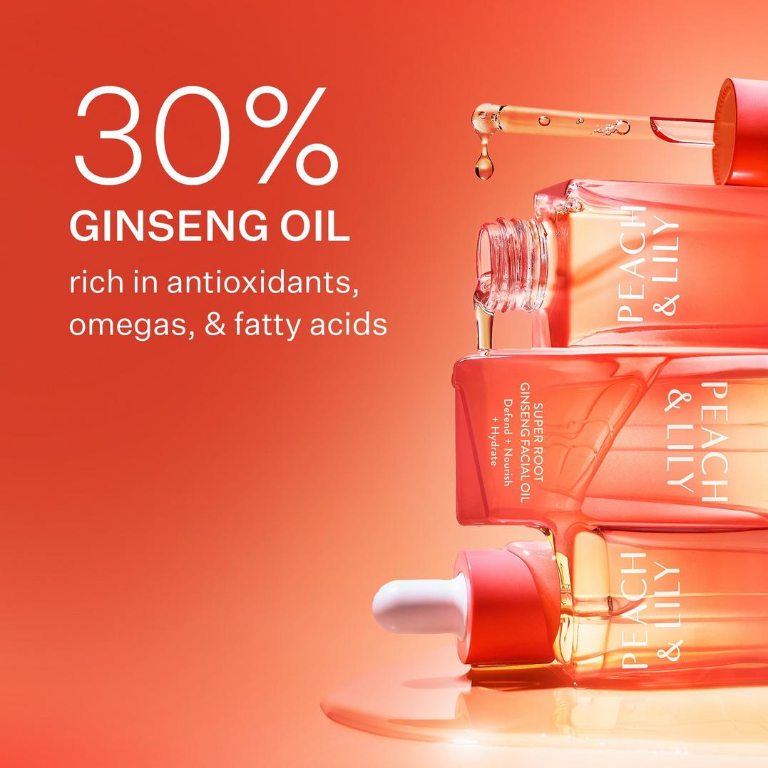 PEACH & LILY Super Root Ginseng Facial Oil