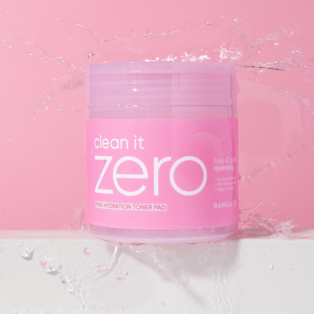 Banila Co Clean it Zero Pink Hydration Toner Pads