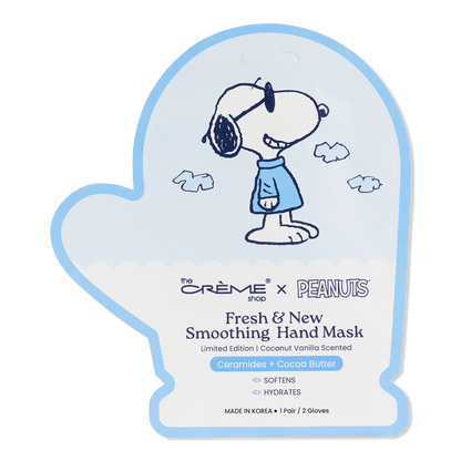 The Crme Shop Peanuts Snoopy Fresh & New Hand Mask