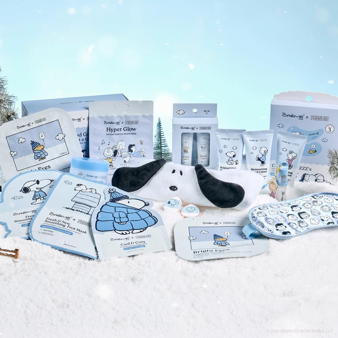 The Crme Shop Peanuts Silky Sleep Mask Chill Out