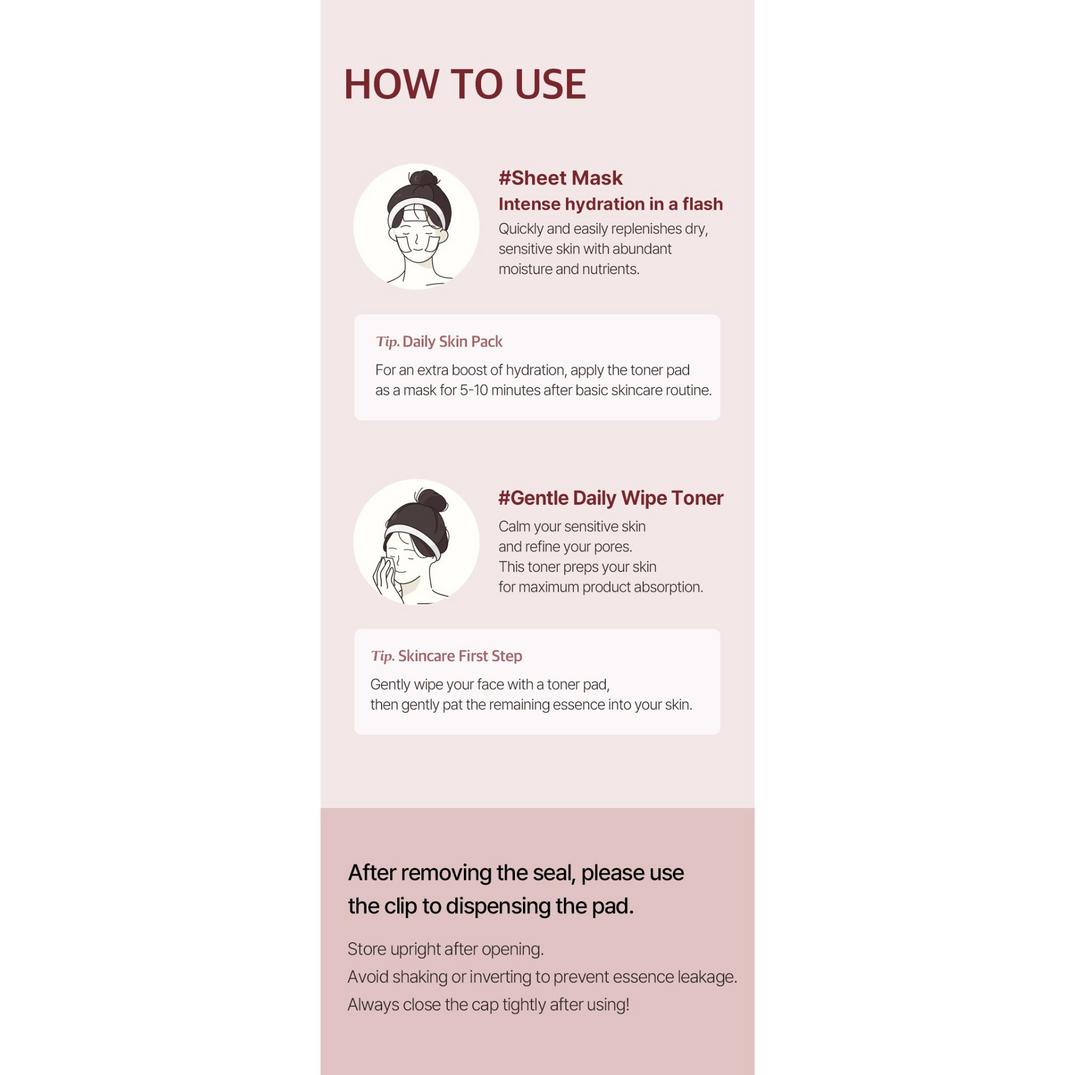 Mixsoon Collagen Hydrating Toner Pad
