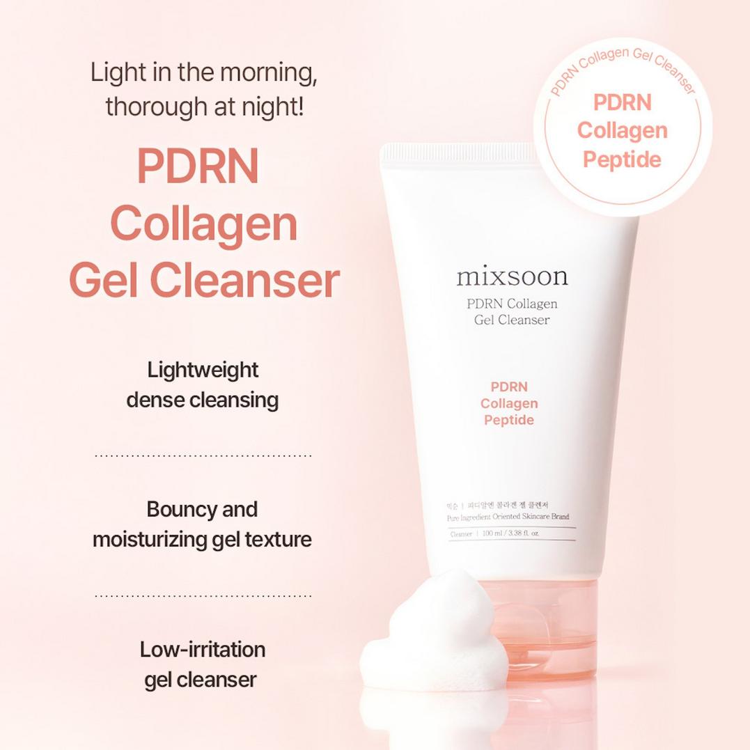 Mixsoon PDRN Collagen Hydrating Gel Cleanser