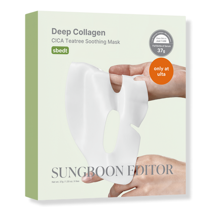 SUNGBOON EDITOR Deep Collagen CICA Teatree Soothing Mask