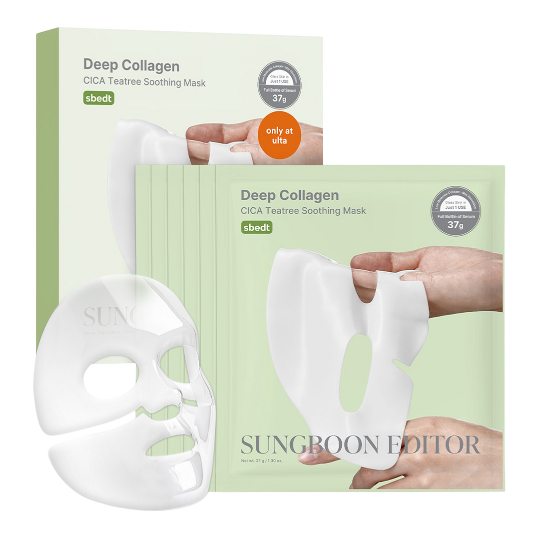 SUNGBOON EDITOR Deep Collagen CICA Teatree Soothing Mask