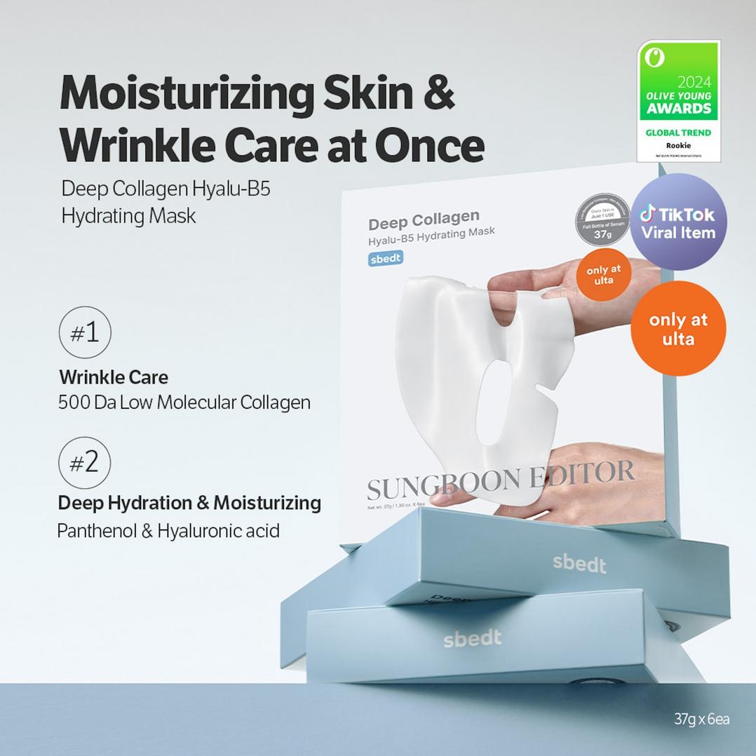 SUNGBOON EDITOR Deep Collagen Hyalu-B5 Hydrating Mask