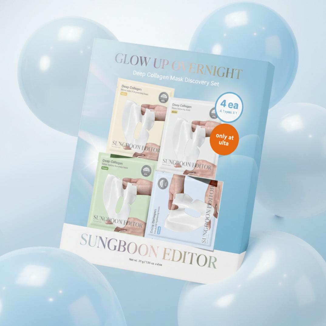 SUNGBOON EDITOR Deep Collagen Mask Discovery Set
