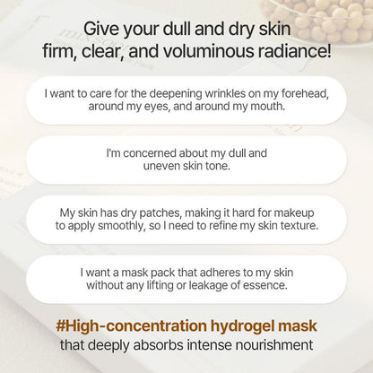 Mixsoon Bean Collagen Hydrogel Face Mask
