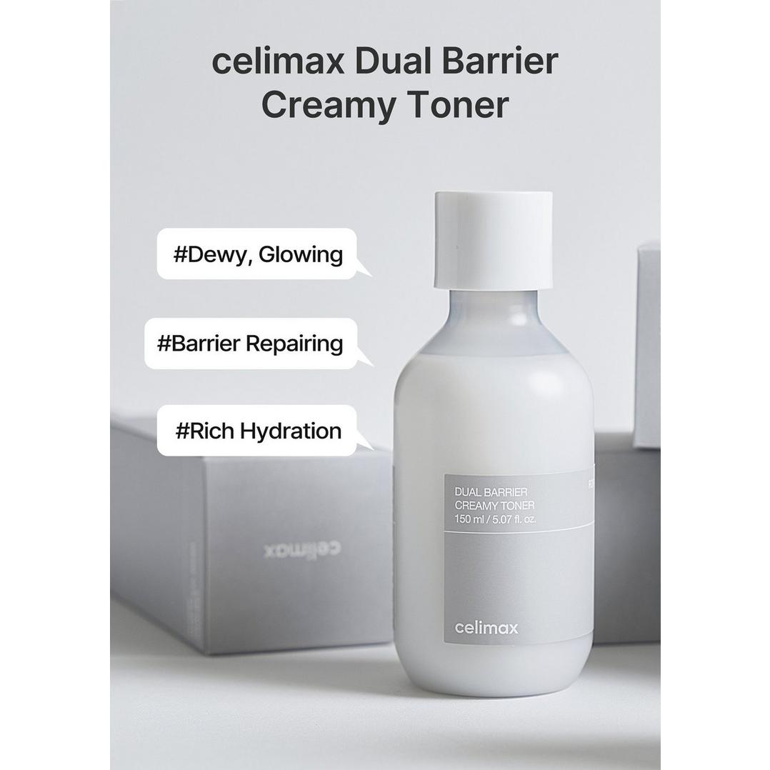 celimax Dual Barrier Creamy Milky Toner