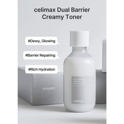 celimax Dual Barrier Creamy Milky Toner
