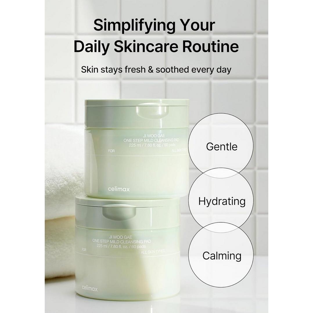 celimax Jiwoogae One Step Mild Cleansing Pad