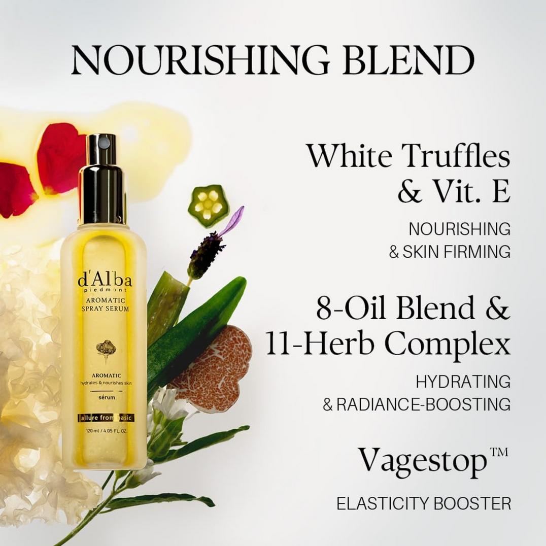 d'Alba Piedmont White Truffle Aromatic Spray Serum