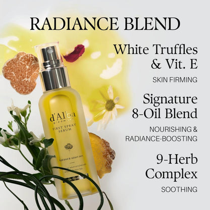 d'Alba Piedmont White Truffle First Spray Hydrating Glow Mist Serum