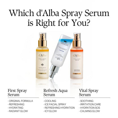 d'Alba Piedmont White Truffle Refresh Aqua Serum Spray