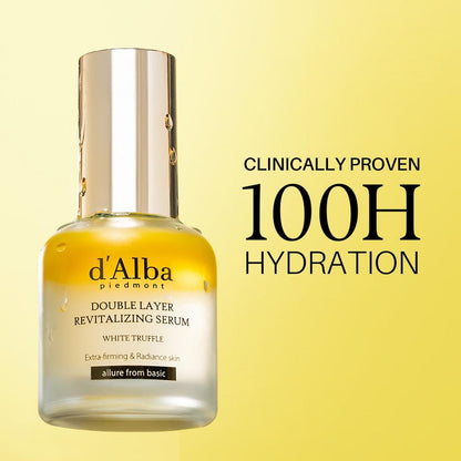 d'Alba Piedmont White Truffle Double Layer Revitalizing Serum