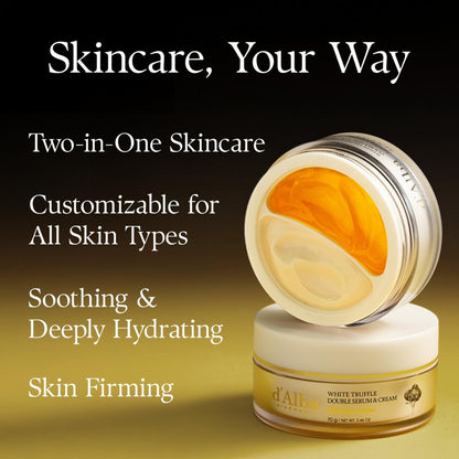 d'Alba Piedmont Double Serum & Cream 2-in-1 Moisturizer