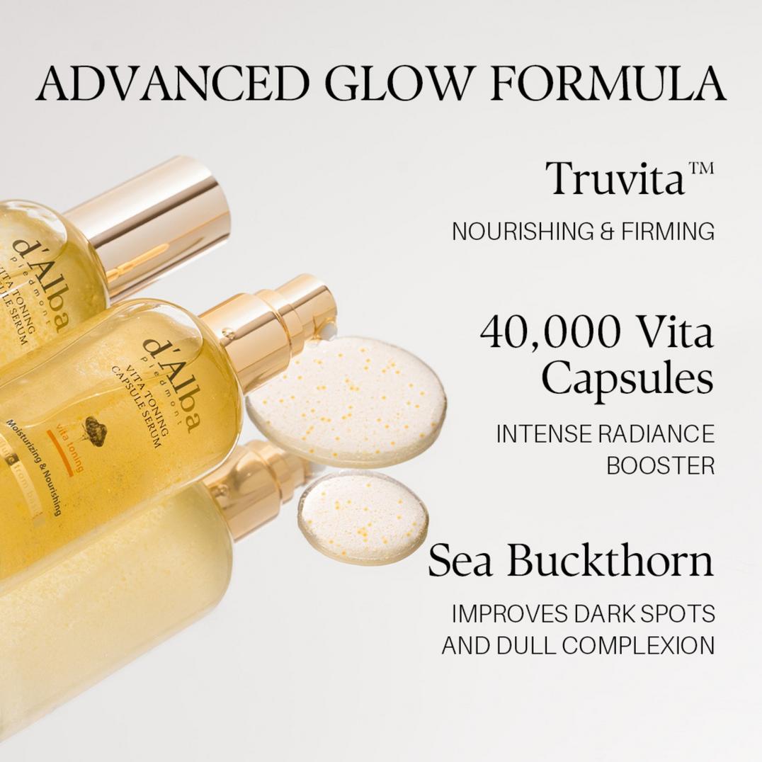 d'Alba Piedmont White Truffle Vita Toning Capsule Serum