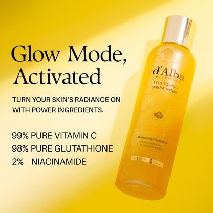 d'Alba Piedmont Vita Toning Serum Toner