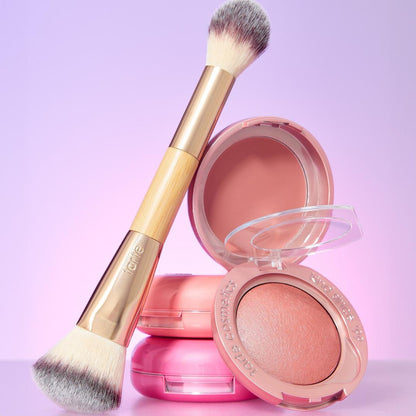 Tarte Double-Ended Cream & Powder Cheek Brush