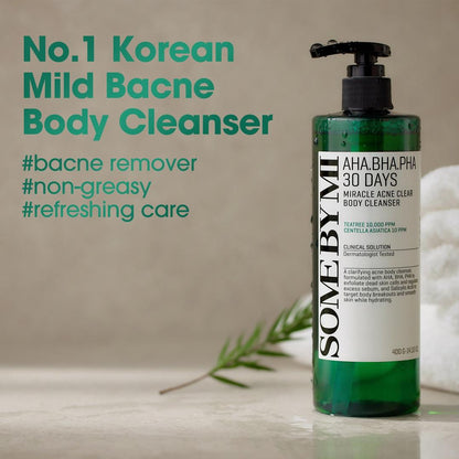 SOME BY MI AHA BHA PHA 30 Days Miracle Acne Clear Body Cleanser