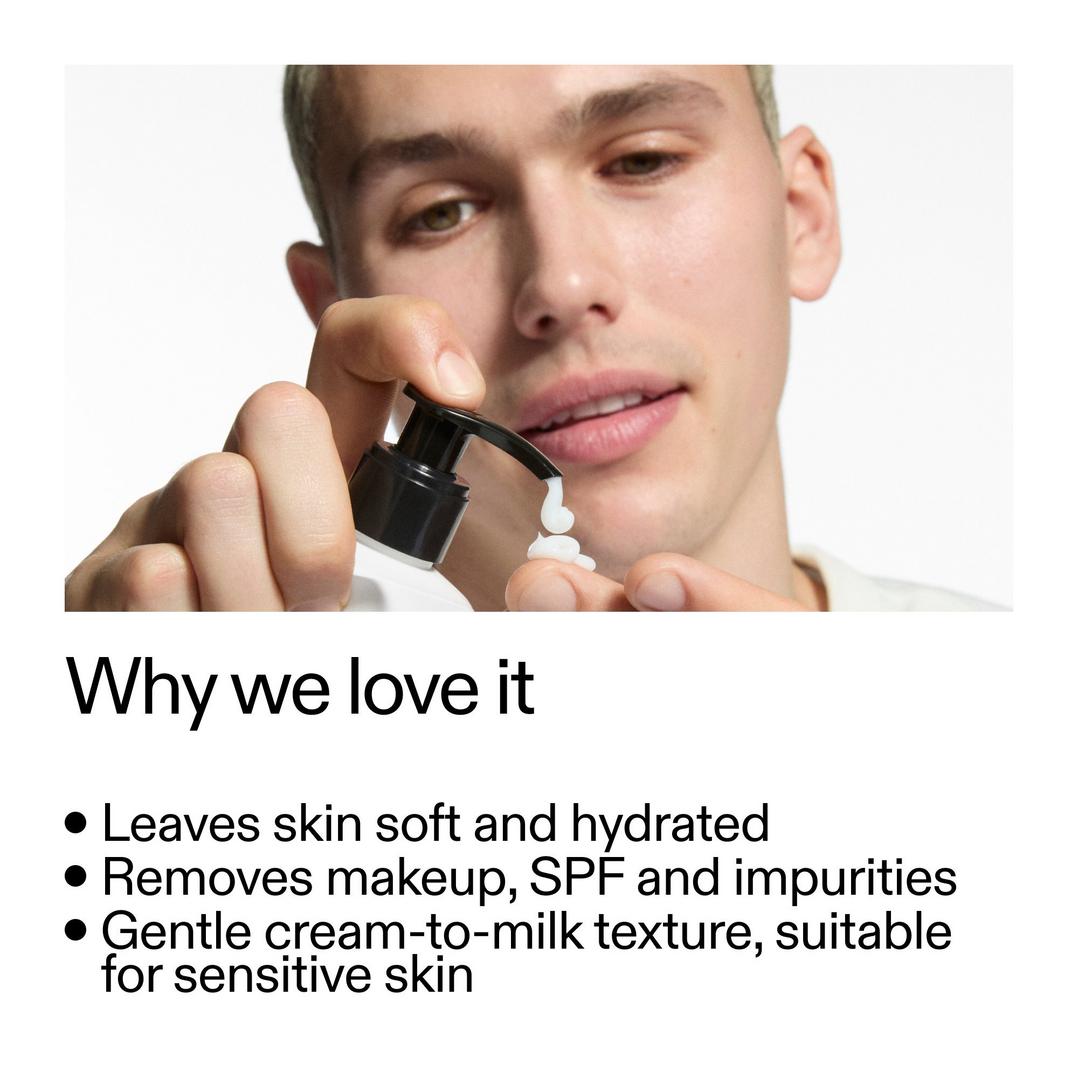 The INKEY List Hydrating Cream-To-Milk Cleanser with Hyaluronic Acid