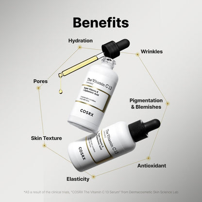 COSRX The Vitamin C 13 Serum with Super Vitamin E & Hyaluronic Acid
